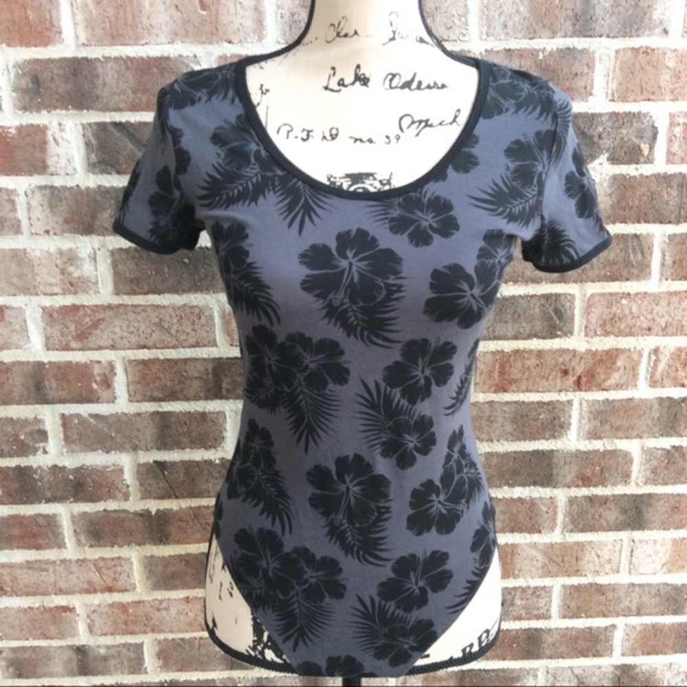 Hawaiian Flowers Bodysuit